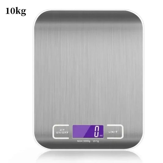1Pc Digital Kitchen Scale Stainless Steel Food Pocket Scale LCD Display Precision Electronic Jewelry Scale Kitchen Gadgets