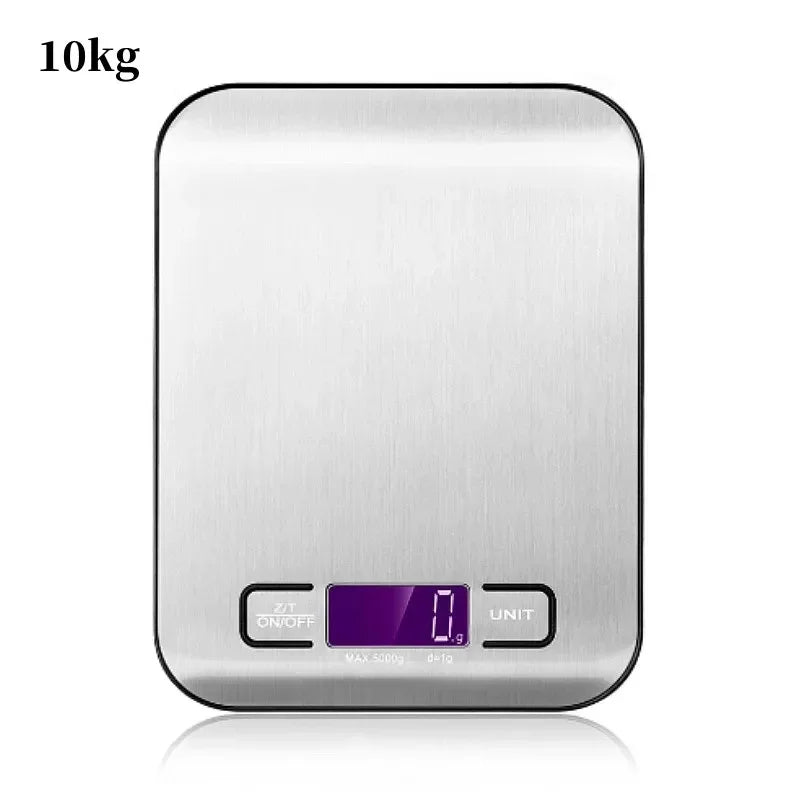 1Pc Digital Kitchen Scale Stainless Steel Food Pocket Scale LCD Display Precision Electronic Jewelry Scale Kitchen Gadgets