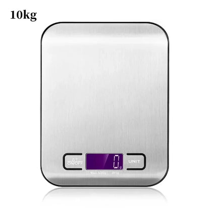 1Pc Digital Kitchen Scale Stainless Steel Food Pocket Scale LCD Display Precision Electronic Jewelry Scale Kitchen Gadgets
