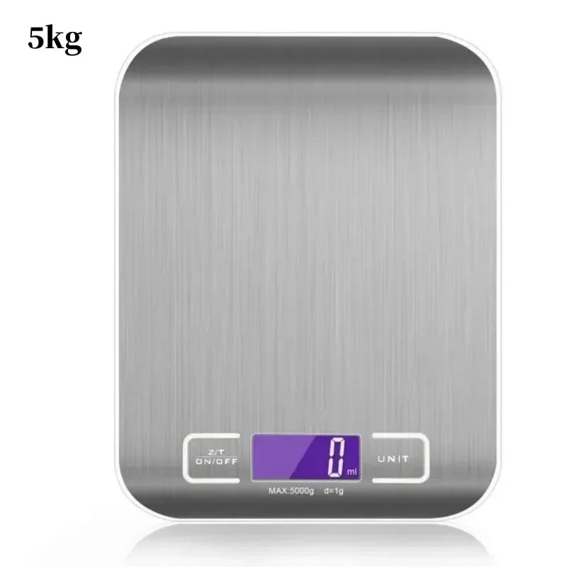 1Pc Digital Kitchen Scale Stainless Steel Food Pocket Scale LCD Display Precision Electronic Jewelry Scale Kitchen Gadgets