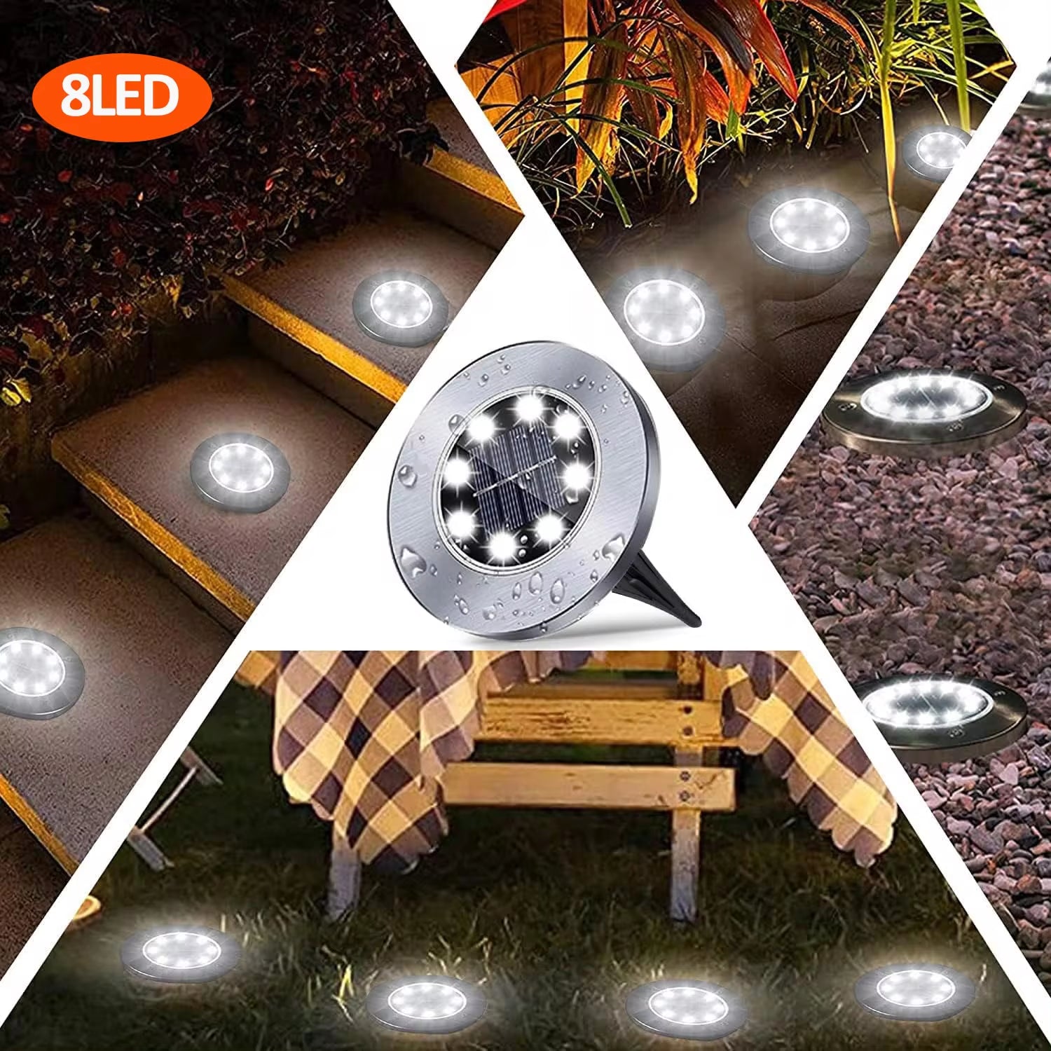 Solar Garden Lights 12LED